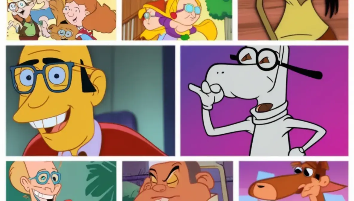 13 Iconic Cartoon Characters with Glasses