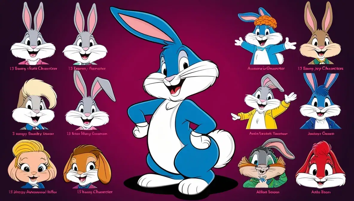 13 Bunny Cartoon Characters