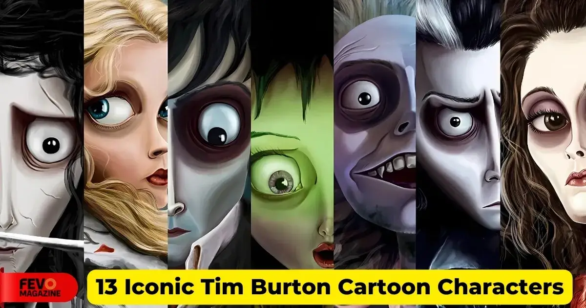 13 Iconic Tim Burton Cartoon Characters