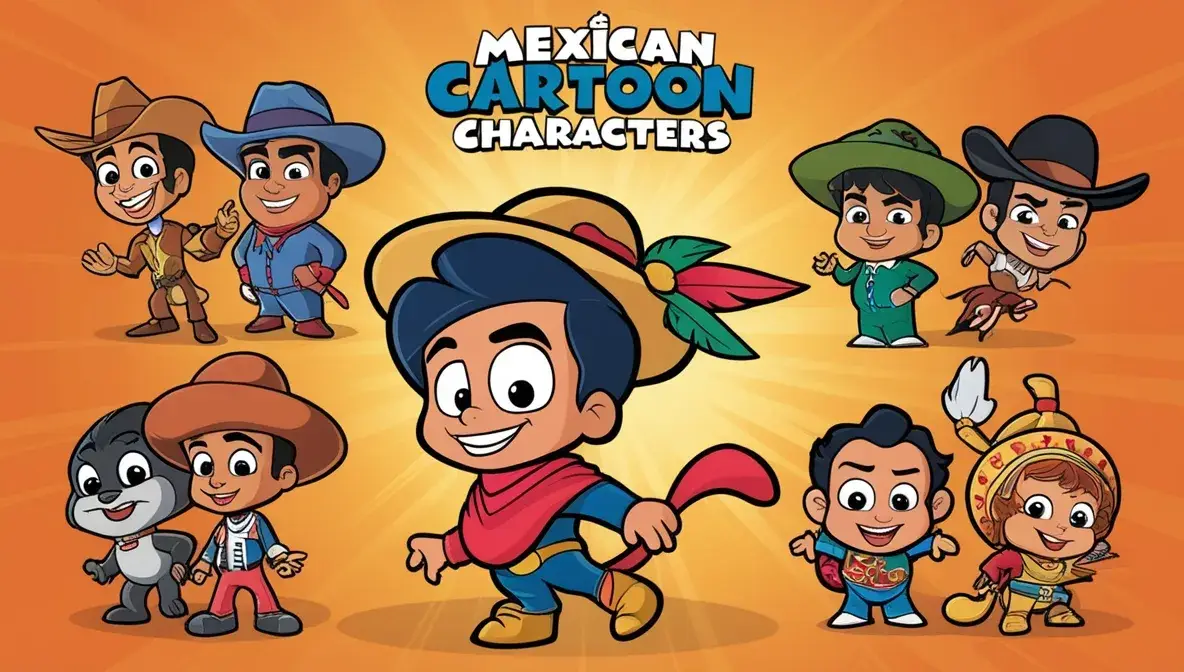 13 Mexican Cartoon Characters