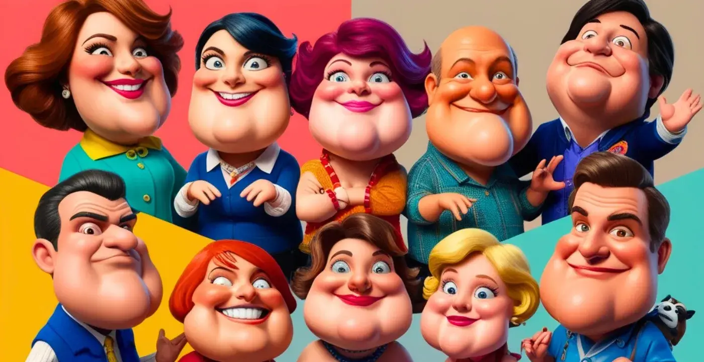 14 Big Chin Cartoon Characters of All Time