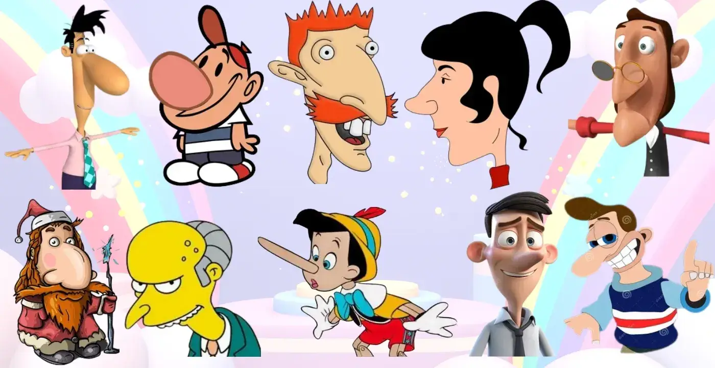 15 Big Nose Cartoon Characters of All Time