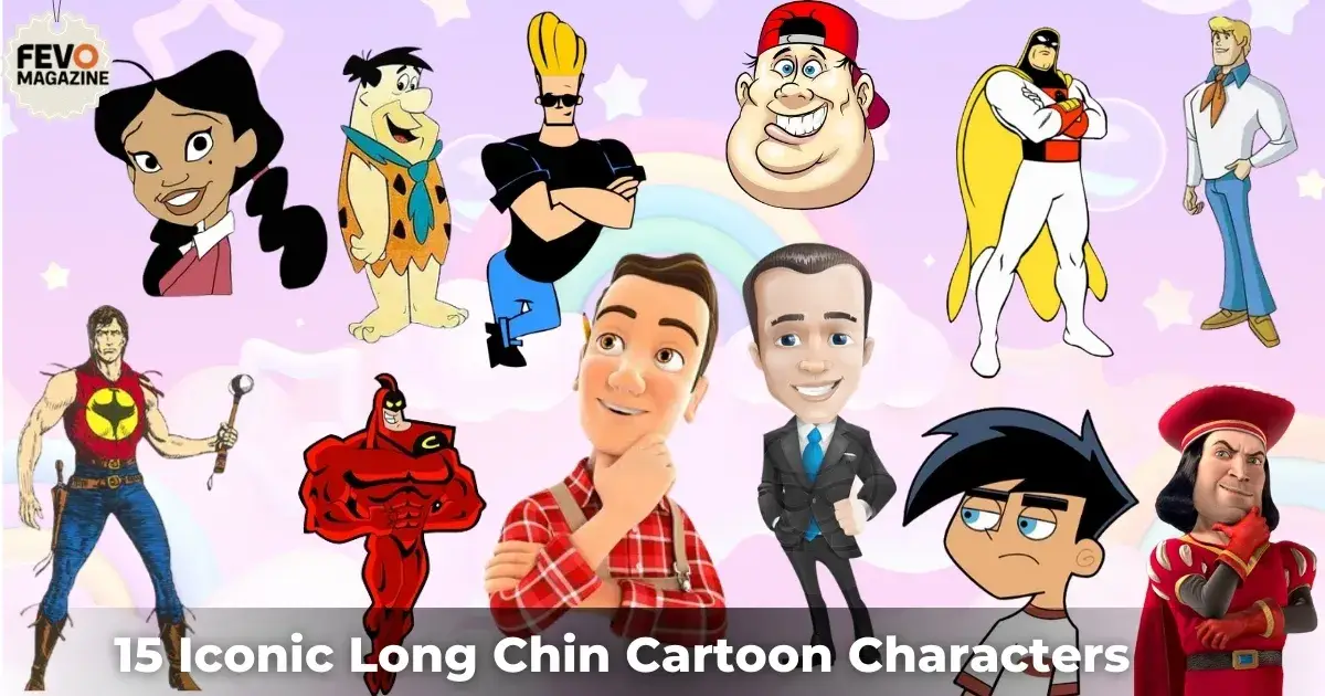 15 Iconic Long Chin Cartoon Characters