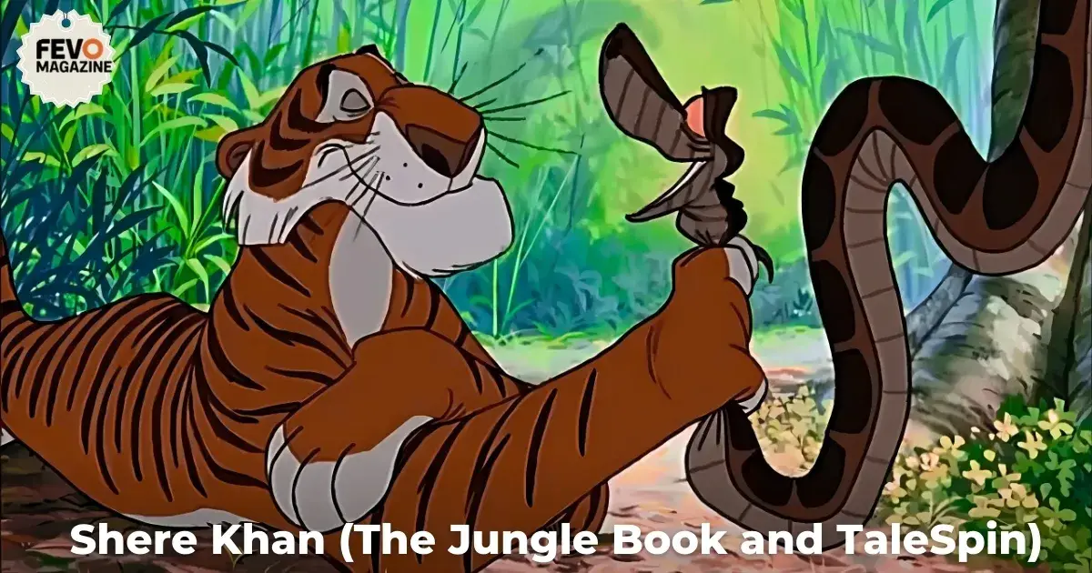 Shere Khan (The Jungle Book and TaleSpin)