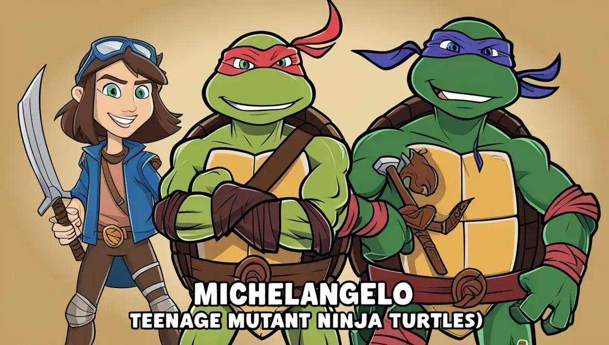 Michelangelo Teenage Mutant Ninja Turtle