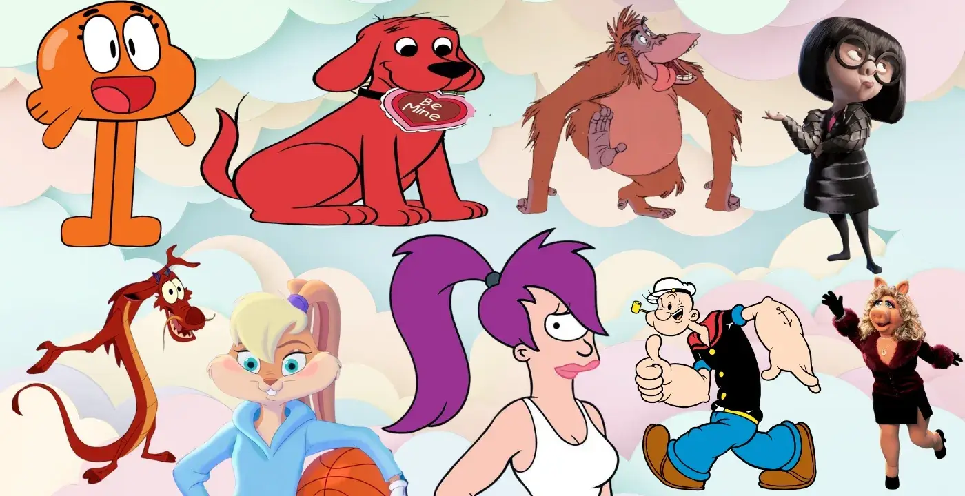 11 Big Lip Cartoon Characters of All Time