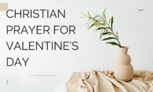 Christian Prayer For Valentine’s Day