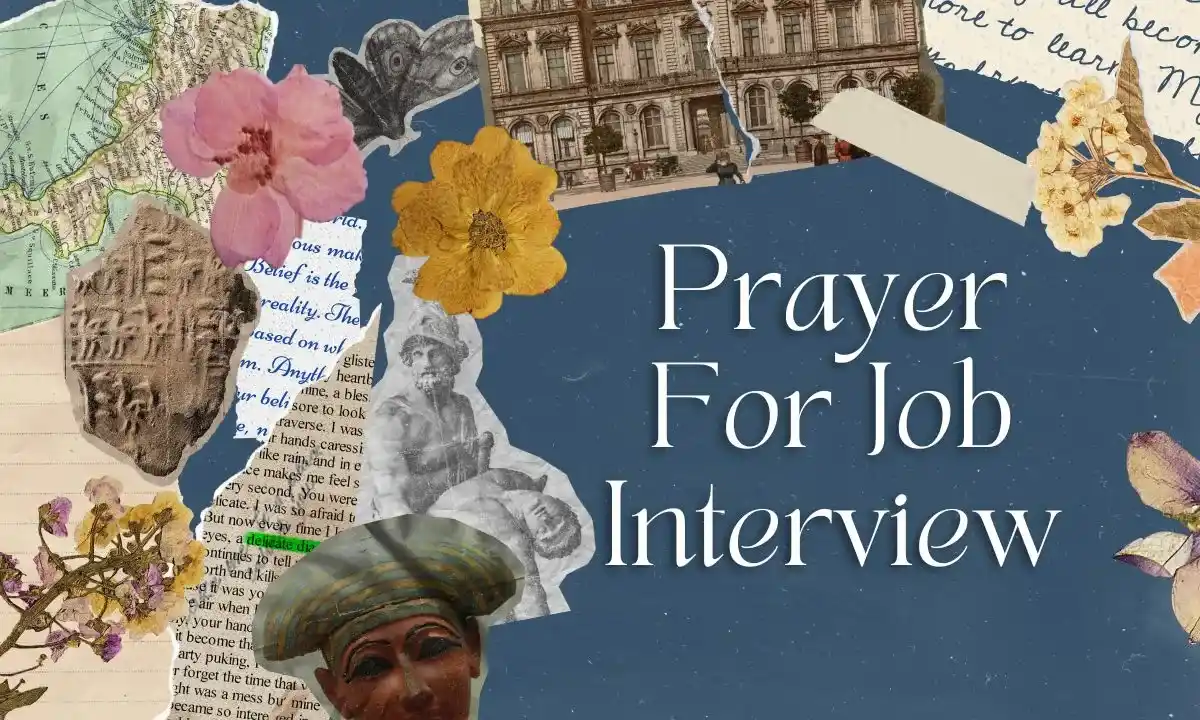 Prayer For Job Interview​