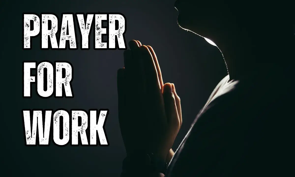 Prayer For Work