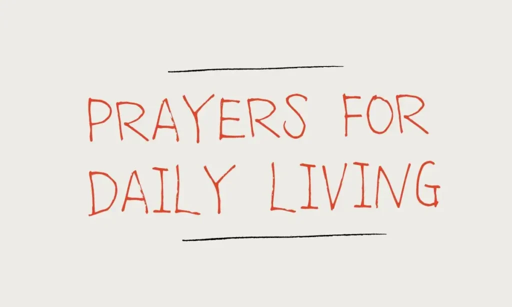 Prayers for Daily Living