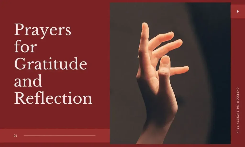 Prayers for Gratitude and Reflection