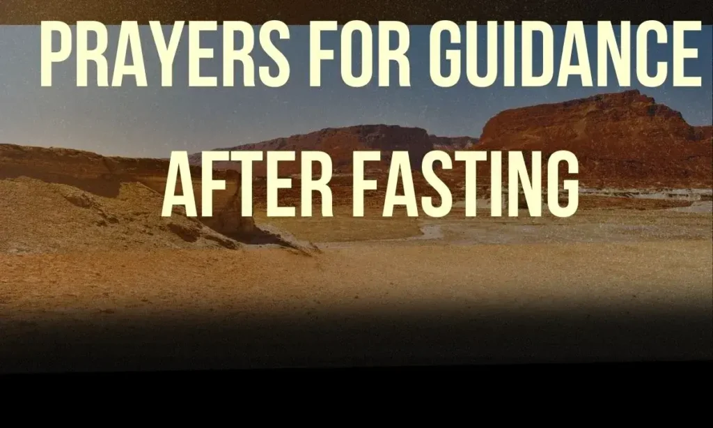 Prayers for Guidance After Fasting