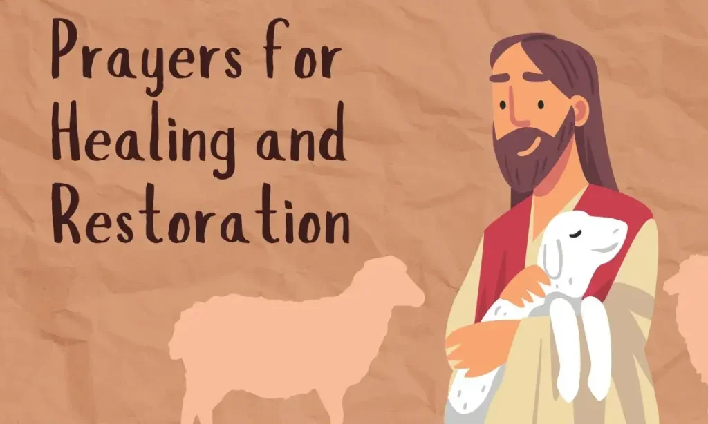 Prayers for Healing and Restoration