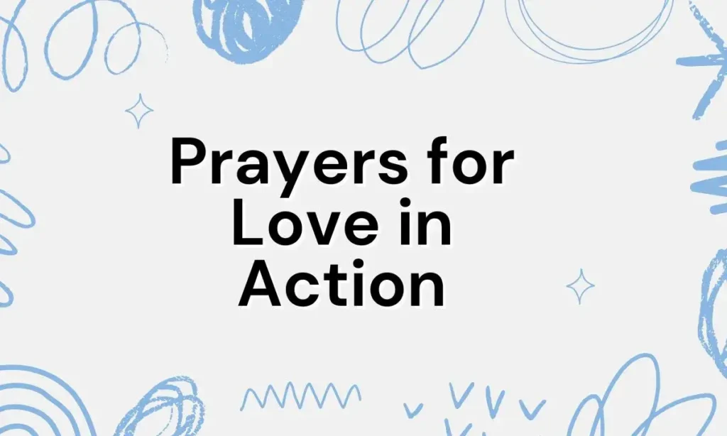Prayers for Love in Action