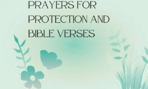 Prayers For Protection And Bible Verses