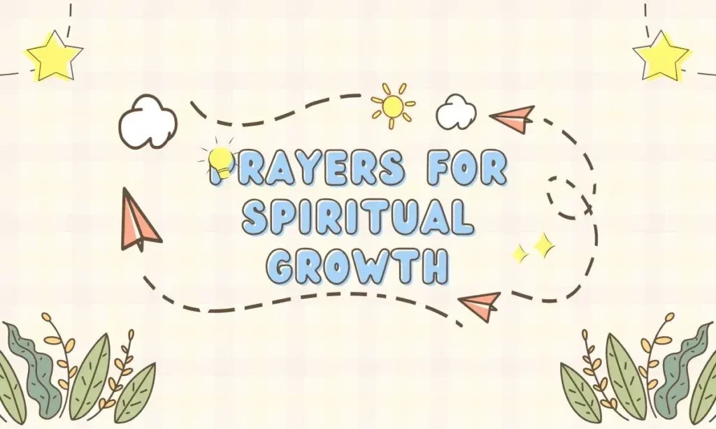 Prayers for Spiritual Growth