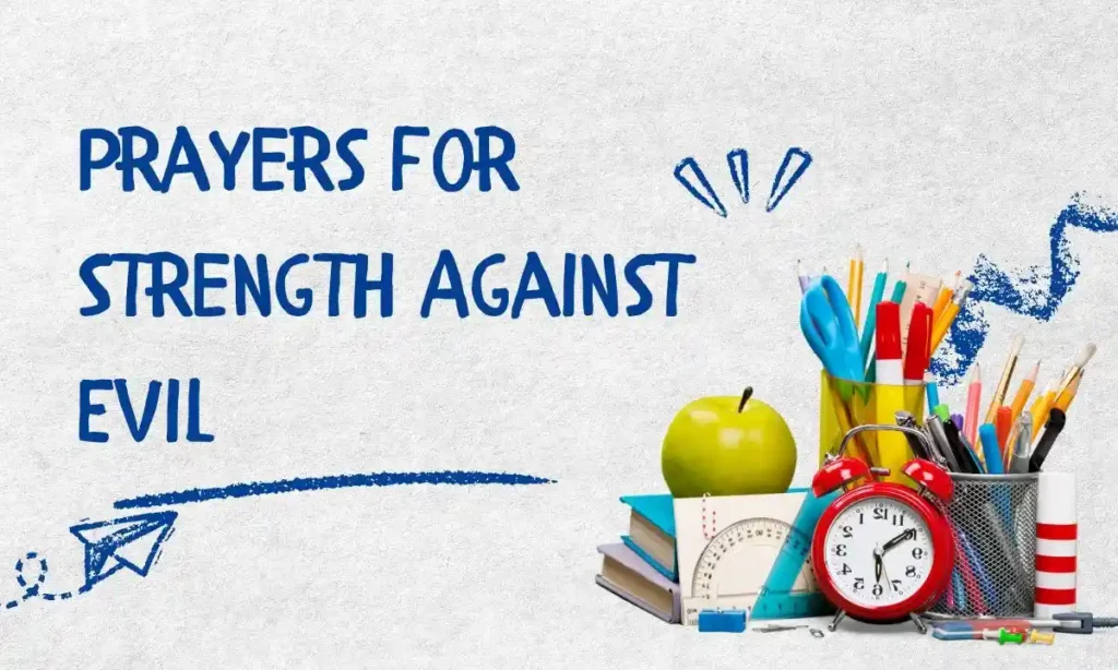 rayers for Strength Against Evil