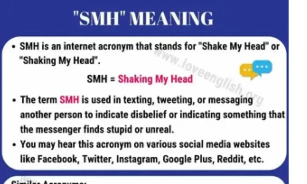 Emotions Behind SMFH