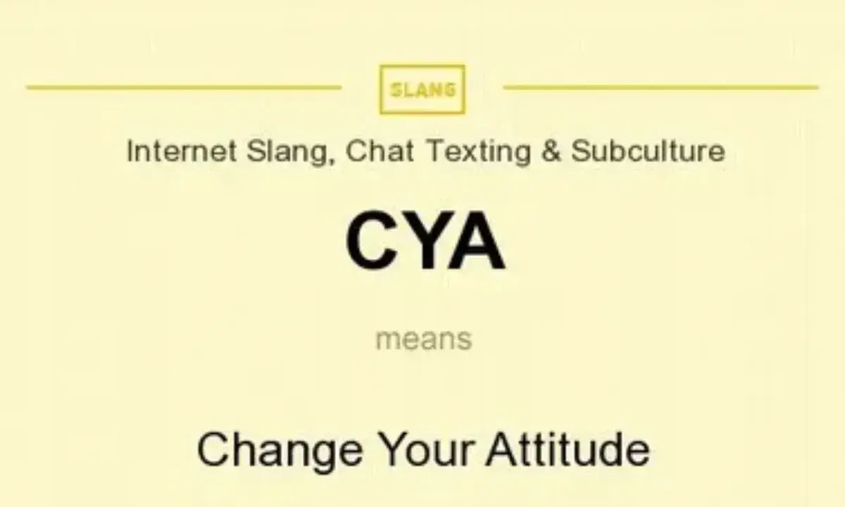 CYA Meaning in Text: A Complete Guide to This Common Slang
